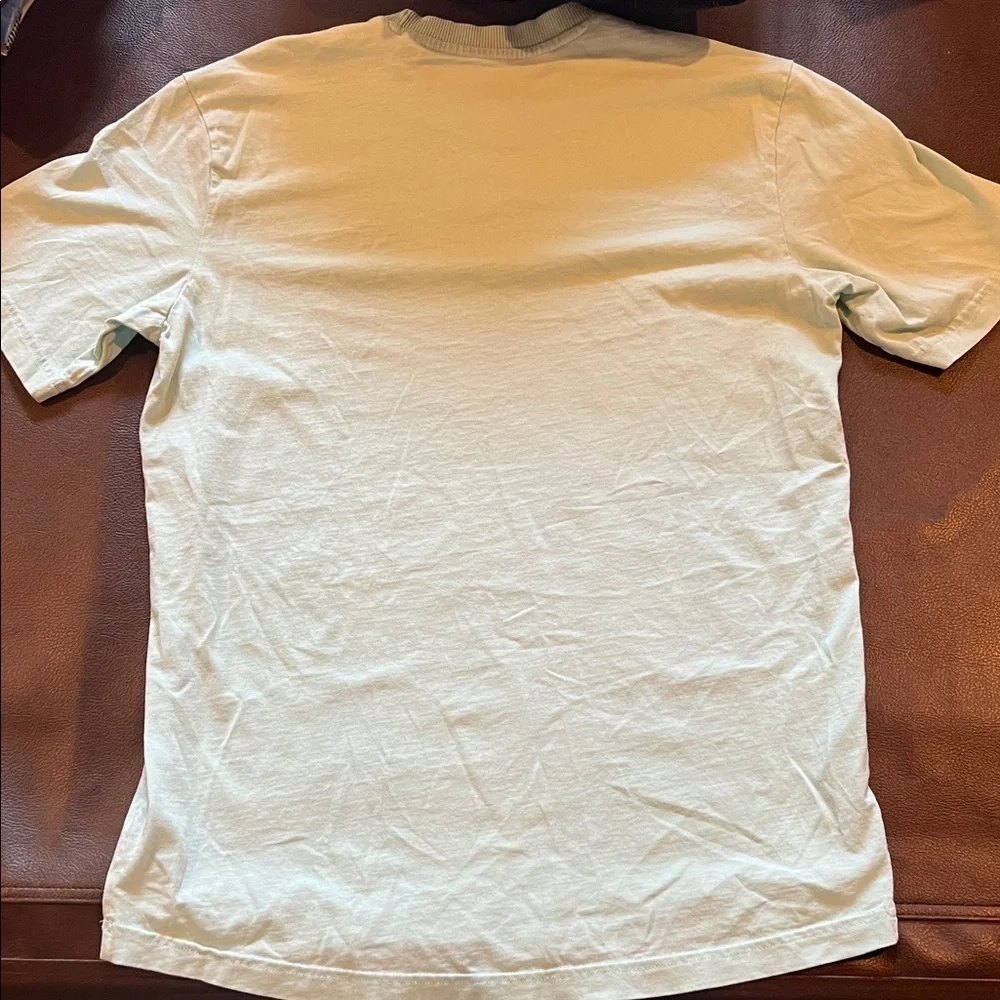 Adidas Men's Soft Blue Short Sleeve Tee